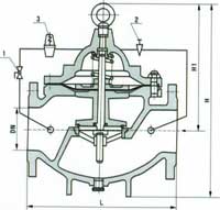 先導(dǎo)式減壓閥簡(jiǎn)圖